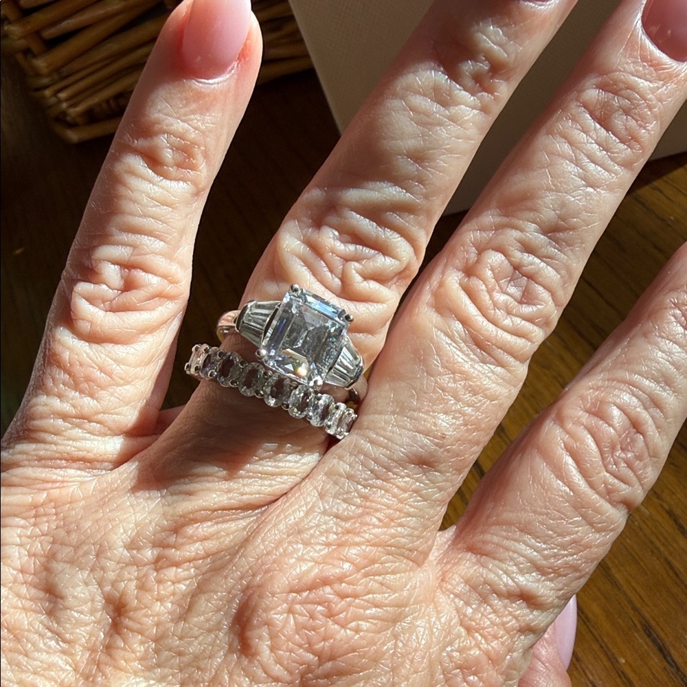 Silver Women's Ring Set sz 7